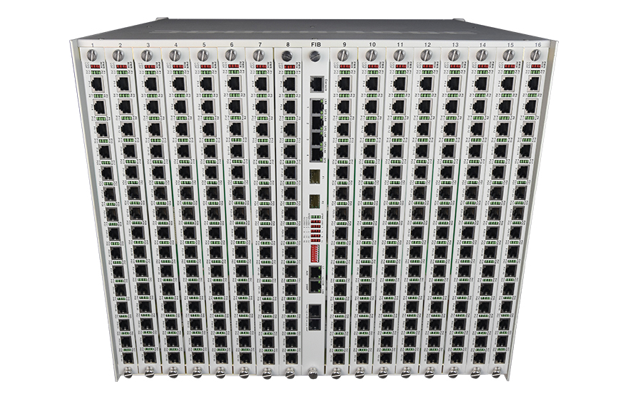 飛暢科技-960路電話(huà)光端機(jī)（8U 19英寸，SFP 1+1光備份）